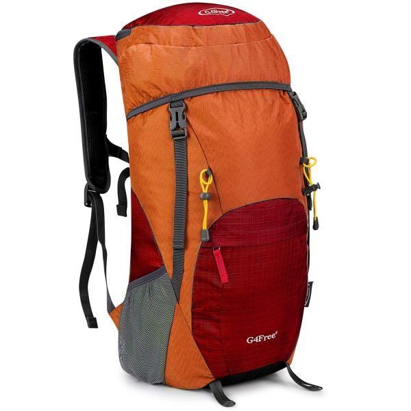 [G4Free] 超軽量 折畳みバッグ 登山リュック 40l/45l 大容量 防水 ハイキング 旅行...