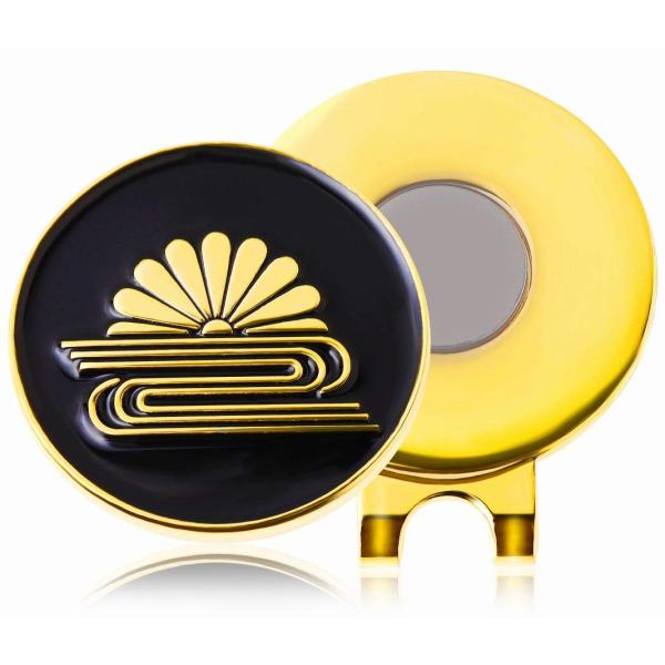 Don Flyee ゴルフ マーカー マグネット 菊水 楠木正成 旗印 合金製 ハット クリップ E...