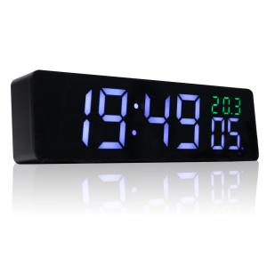 EGAOJP 目覚まし時計 レトロ ニキシー時計 デジタル ジクシー 時計 6桁