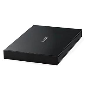 エレコム ポータブルSSD 2TB USB3.2Gen1 PS5/PS4(メーカー動作確認済) データ復旧サービスLite付 ブラック ESD-EJ2