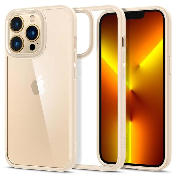 Spigen iPhone13Proケース クリア 衝撃吸収 米軍MIL規格取得 透明 TPU バン...