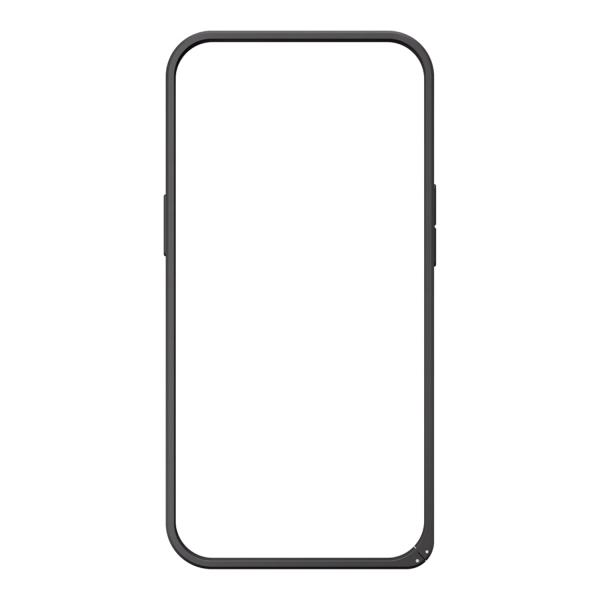 Premium Style iPhone 13用 アルミバンパー ブラック PG-21KBP01BK