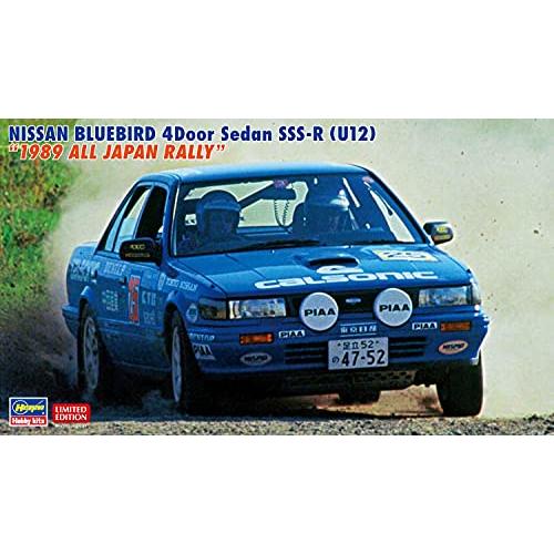 ハセガワ 1/24 ニッサン ブルーバード 4ドアセダン SSS-R（U12型） 1989年全日本ラ...