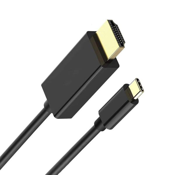 USB Type-C to HDMI変換ケーブル 1.8M接続ケーブル USB C アダプタ 4K,...
