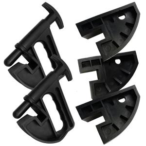 NABESHI 2種 ビードヘルパー タイヤ交換 タイヤチェンジャー ビードキーパー 工具 セット 車 自動車 バイク 用 (2種5個セット)