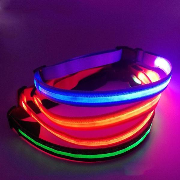 ランニング ライト 反射 光る タスキ 夜間 USB 充電式 ジョギング アームバンド ベルト LE...