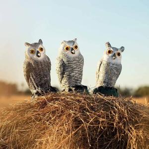 鳥よけ グッズ フクロウ ベランダ 鳥除け 音...の詳細画像5