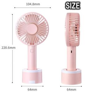 携帯扇風機 ポータブル ハンディファン 卓上扇...の詳細画像2