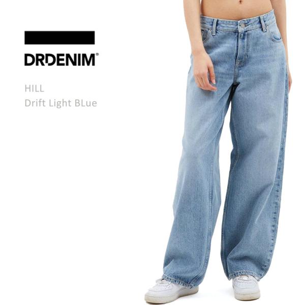 ドクターデニム レディースパンツ ワイドパンツ ワイドデニム DR DENIM HILL Low R...