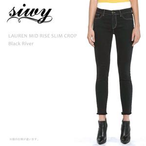 SALE セール Siwy シィーウィー LAUREN MID RISE CROP SKINNY B...