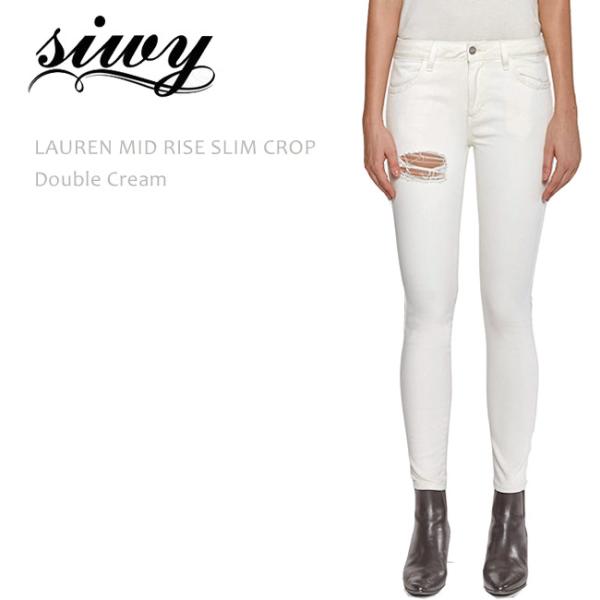SALE セール Siwy シィーウィー LAUREN MID RISE CROP SKINNY D...