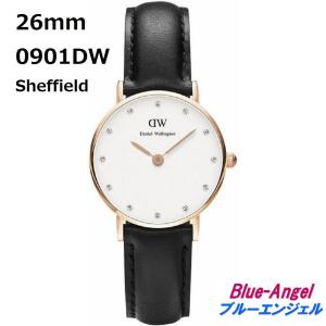 ダニエルウェリントン クラシック Daniel Wellington 腕時計 メンズ レディース 26mm 人気 スワロフスキー Classic York 0901DW プレゼントBOX付 並行輸入