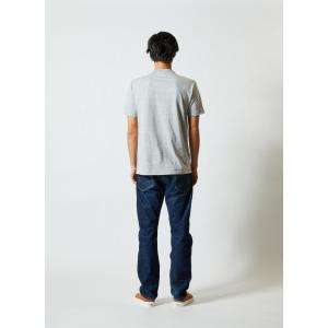 白シャツ ヘンリーネック Vネック Tシャツ ...の詳細画像3