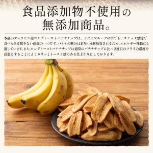 無添加 バナナチップス バナナ チップス ロン...の詳細画像2