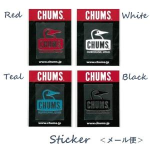 CHUMS Booby Face Emboss Sticker CH62-1127 日本製 ステッカー チャムス