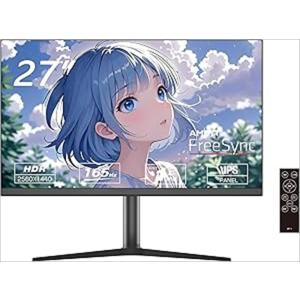 WIS 27インチ 曲面 FHD 165Hz ゲーミングモニター AS-G27CMT : BLUE