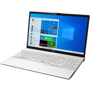 【送料無料】富士通 ノートPC LIFEBOOK AH50/F1[15.6インチ/メモリ8GB/SSD 256GB/Windows10/Ryzen 7 5700U/プレミアムホワイト] FMVA50F1W｜blue-century