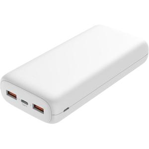 HIDISC PD20W急速充電対応 モバイルバッテリー 20000mAh ホワイト 大容量・3台同...