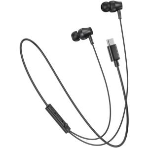 HIDISC x 重低音 Tyep-C 有線イヤホン HD-WEC12BK