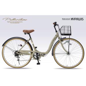 MYPALLAS MYPALLAS(マイパラス) 折畳シティサイクル26インチ ブラック