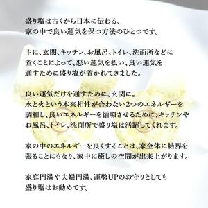 盛り塩 ペリドット <2個セット + さざれ水...の詳細画像3
