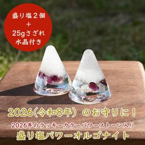 盛り塩 2026年ラッキーカラー <2個セット...の詳細画像3