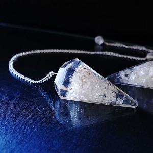 天然石 ペンデュラム ヒマラヤ水晶 水晶 開運...の詳細画像3