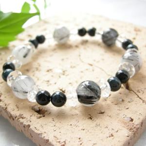 PROME 天然石 一点物 珍しい カイヤナイトシリカ （鑑別書付き） NO