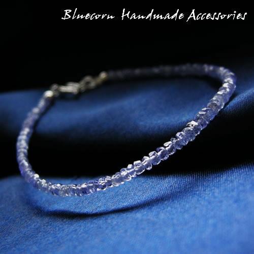 パワーストーン ブレスレット SV925 タンザナイト 神秘的なブルーの輝き！ レディース メンズ ...