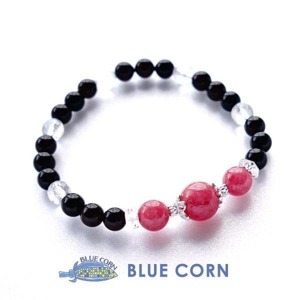 天然石 ブレスレット ロードナイト モリオン黒水晶 魔除け 浄化 お守り おしゃれ 幸運 運勢アップ...