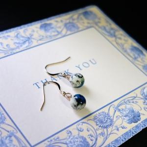 天然石 ピアス 14KGF K2ブルー ヒマラ...の詳細画像5