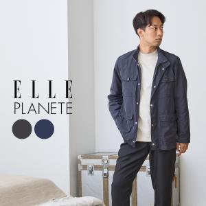 M65 フィールドジャケット アウター ライトアウター 春 ELLE PLANETE ブランド エルプラネット ジャケット ミリタリージャケット｜Blue Frost