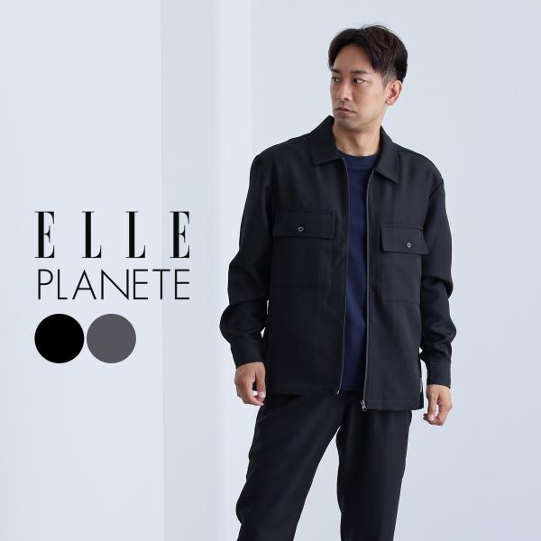 ドリズラージャケット メンズ 秋 秋服 薄手 羽織り ELLE PLANETE ブランド エル プラ...