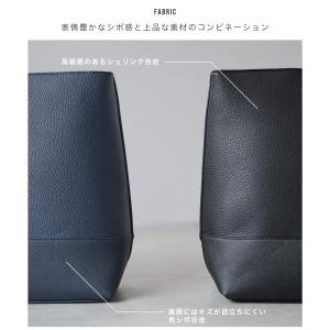 トートバッグ メンズ a4 ビジネス ファスナ...の詳細画像3