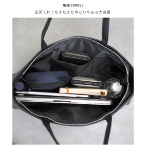 トートバッグ メンズ a4 ビジネス ファスナ...の詳細画像5