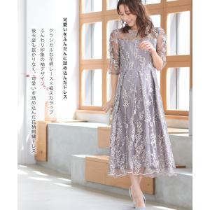 パーティードレス 結婚式 服装 20代 お呼ば...の詳細画像2
