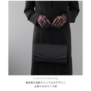 フォーマルバッグ レディース 黒 日本製 国産...の詳細画像4