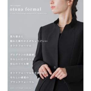 喪服 レディース 礼服 洗える ロング丈 ブラ...の詳細画像2