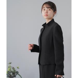 喪服 レディース 礼服 洗える ロング丈 ブラ...の詳細画像5