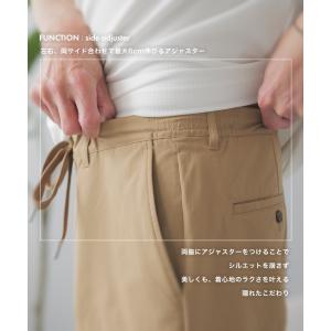スラックス メンズ 春夏 チノパン テーパード...の詳細画像4