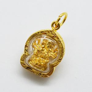 幸運を呼び込む 開運ペンダント プラクルアン ガネーシャ 立像