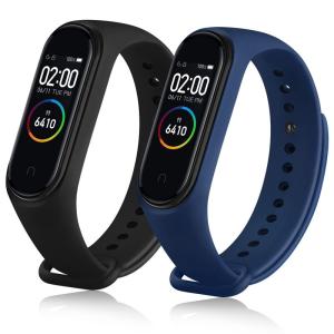 Vancle コンパチブル Xiaomi Mi Band 4/Mi Band 3 バンド 替えベルトシリコン製 交換ベルト 対応 Xiaom｜blue-lagoon925