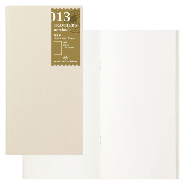 トラベラーズノート リフィル 軽量紙 レギュラーサイズ 14287006