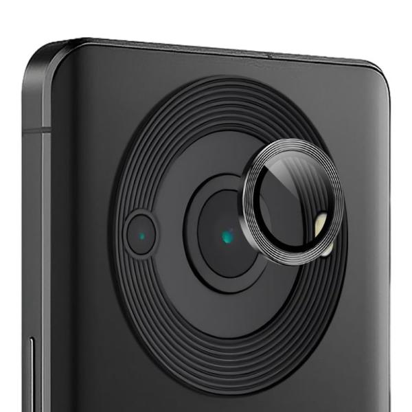 ZXZone For Aquos R8 Pro カメラフィルム アルミ合金＋9H硬度ガラス カメラカ...