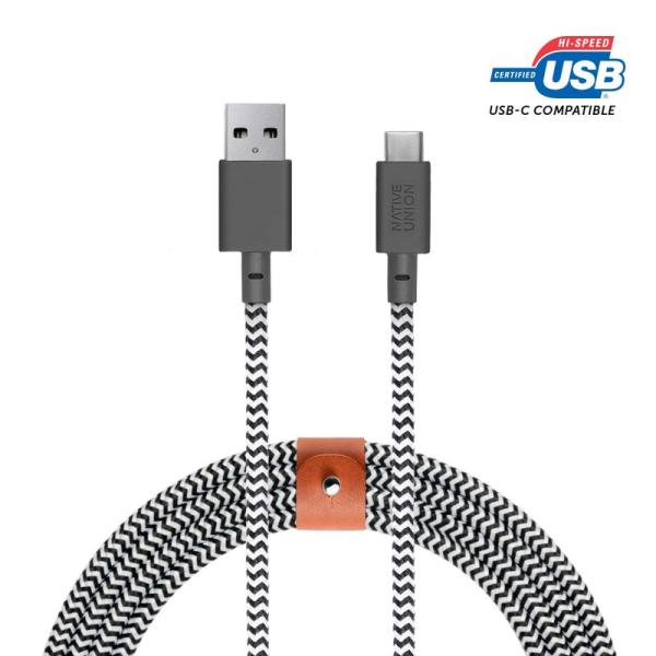 NATIVE UNION ネイティブユニオン Belt Cable XL USB-C to USB-...