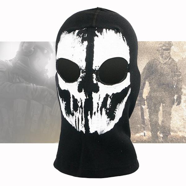 サバゲー スカル フェイス マスク スカルマスク ゴースト ドクロ バラクラバ 骸骨 目出し帽 コス...