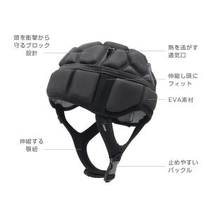 ヘッドギア ラグビー ヘルメット 自転車 ゴー...の詳細画像3