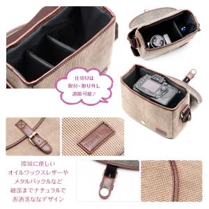 一眼レフ カメラバッグ ショルダー バック コ...の詳細画像3
