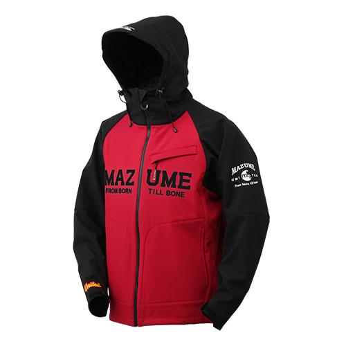 mazume MZFW-728 ウィンドカットジャケットWトーン　ブラック/レッド LL