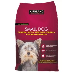 【送料無料】カークランドシグネチャー 『小型成犬用 9kg』9.07kg チキン、ライス、ベジタブル ドッグフード  総合栄養食  オメガ脂肪酸  コストコ通販